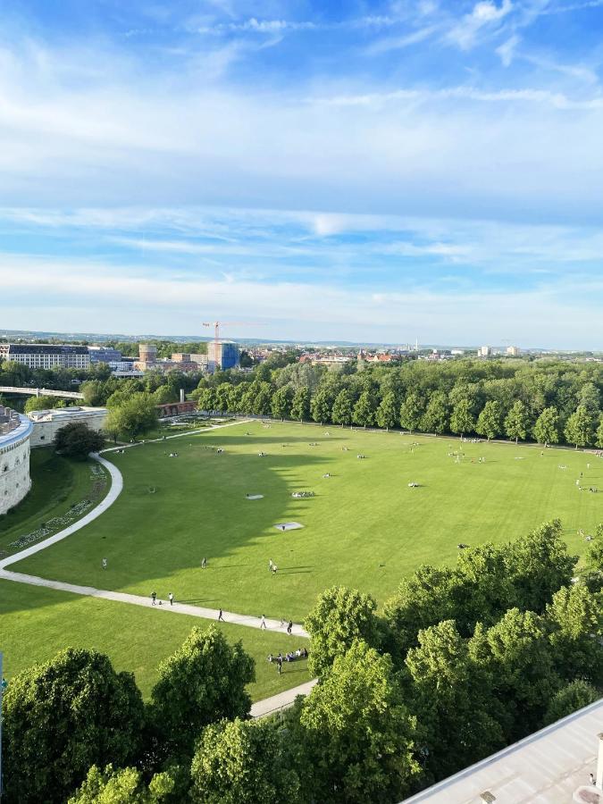 Panorama Home mit Weitblick auf die City Ingolstadt Exterior foto