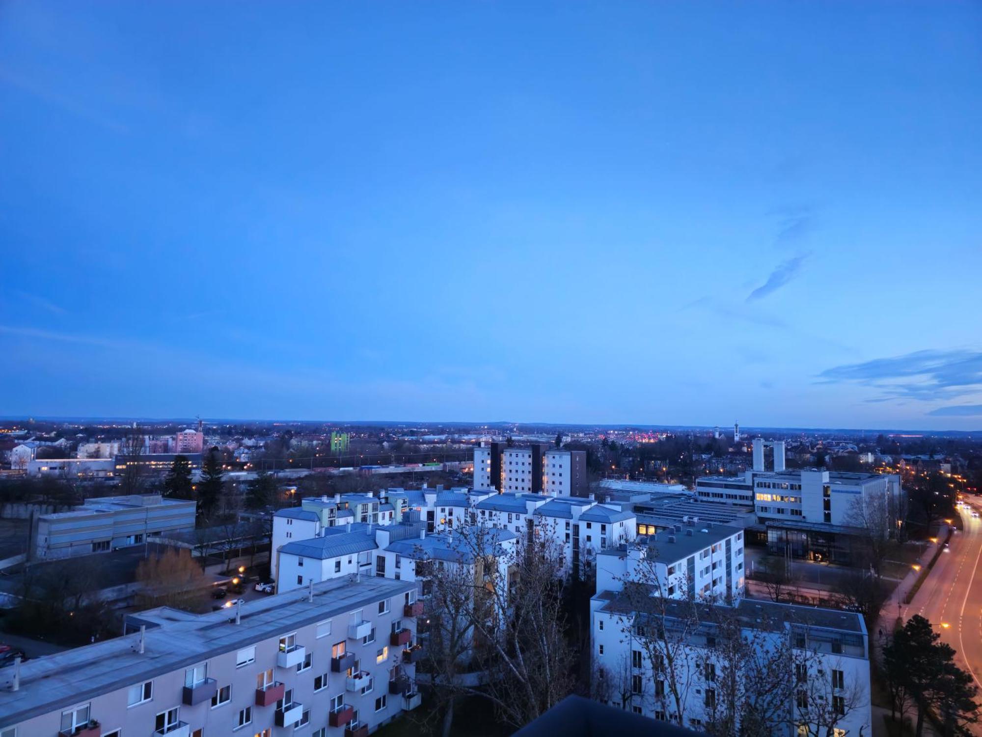 Panorama Home mit Weitblick auf die City Ingolstadt Exterior foto